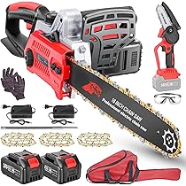 Amazon.com : 16-Inch Cordless Chainsaw, Electric Chainsaw